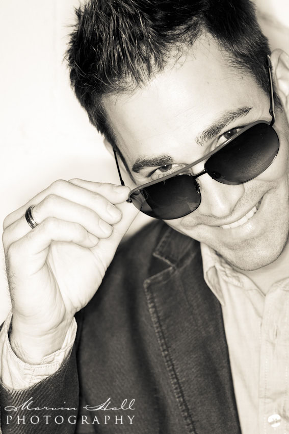 Phil Denny with cool Shades