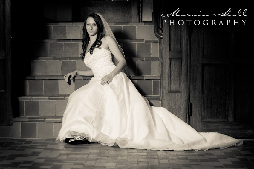 Jessica K - On the Steps of the Chapel